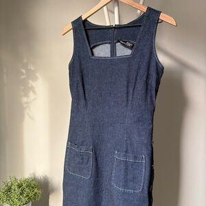 Moving Sale! Vintage Jean Long Dress
